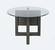 Altamonte Round Brushed Grey Dining Table by Jofran