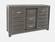 Altamonte 54 Inch Grey Server w/3 Drawers & Sliding Door by Jofran Furniture