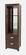 Altamonte Brushed Walnut Pier w/Mirror & Lights by Jofran