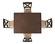 Walnut Creek Dark Brown 5 Pack Counter Height Dining Set by Jofran Furniture