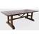 Bakersfield Dark Brown Wood Dining Table by Jofran Furniture