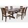 Bakersfield Dark Brown Wood Dining Table by Jofran Furniture
