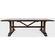 Bakersfield Dark Brown Wood Dining Table by Jofran Furniture