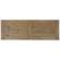 Carlyle Crossing Brown Wood Sofa Table by Jofran Furniture