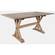 Carlyle Crossing Brown Wood Counter Height Table by Jofran Furniture