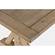 Carlyle Crossing Brown Wood Counter Height Table by Jofran Furniture