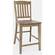 Carlyle Crossing Brown Wood Slatback Stool by Jofran Furniture