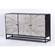 Astral Plains Grey Wash Reclaimed 3 Door Accent Cabinet by Jofran Furniture