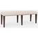 Fairview Brown Wood & Fabric Backless Dining Bench by Jofran Furniture