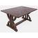 Fairview Dark Brown Counter Height Table by Jofran Furniture
