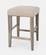Fairview Light Brown Sofa Counter Dining Set (Set of 4) by Jofran Furniture