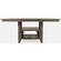 Prescott Park Brown Wood Dining Table w/Storage Base by Jofran Furniture