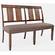 Mission Viejo Brown Dining Bench by Jofran Furniture