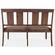 Mission Viejo Brown Dining Bench by Jofran Furniture