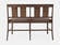 Mission Viejo Brown Counter Bench by Jofran Furniture