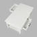 North Fork White 2 Drawer Castered Coffee Table by Jofran Furniture