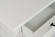 North Fork White Sofa Table w/2 Drawers by Jofran Furniture