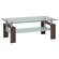 Compass Tempered Glass Rectangle Cocktail Table by Jofran