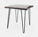 Nature's Edge Brushed Grey End Table by Jofran Furniture