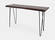 Nature's Edge Brushed Grey Sofa Table by Jofran Furniture