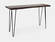 Nature's Edge Brushed Grey Sofa Table by Jofran Furniture
