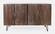 Nature's Edge Brushed Grey 4 Door Sideboard by Jofran Furniture