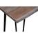 Nature's Dark Brown Edge Counter Dining Table by Jofran Furniture