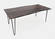 Nature's Edge Brushed Grey 79 Inch Dining Table by Jofran Furniture