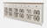 Aurora Hills White Bisque 6 Door Accent Chest-B by Jofran Furniture