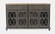 Aurora Hills Grey Bisque 4 Door Accent Chest-B by Jofran Furniture