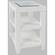 Urban Icon White Chairside Table by Jofran