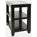 Urban Icon Black Chairside Table by Jofran