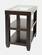 Urban Icon Merlot Chairside Table by Jofran