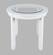 Urban Icon 42 Inch Round White Counter Table by Jofran