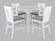 Urban Icon 42 Inch Round White Counter Table by Jofran