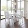 Urban Icon 42 Inch Round White Dining Table by Jofran