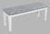 Urban Icon White Upholstery Bench by Jofran