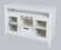 Urban Icon White Server w/Bottle & Stem Storage by Jofran