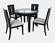 Urban Icon 42 Inch Round Black Dining Table by Jofran