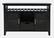 Urban Icon Black Server w/Bottle & Stem Storage by Jofran