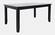 Urban Icon Black Dining Table w/12 Inch Extension Leaf by Jofran