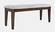 Urban Icon Merlot Upholstery Bench by Jofran