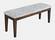 Urban Icon Merlot Upholstery Bench by Jofran