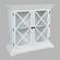 Carrington White Two Door Accent Cabinet by Jofran