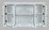Carrington White Four Door 60 Inch Breakfront Cabinet by Jofran