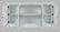 Carrington White Four Door 70 Inch Breakfront Cabinet by Jofran
