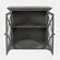 Carrington Grey Two Door Accent Cabinet by Jofran