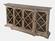 Carrington Bisque Four Door 70 Inch Breakfront Cabinet by Jofran