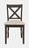 Hobson Grey Uph X-Back Chair by Jofran
