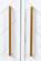 Gramercy Blanc 2 Door Accent Cabinet w/Chevron Pattern Door by Jofran